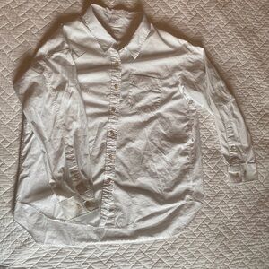 Aritzia: Wilfred Free relaxed poplin button-up